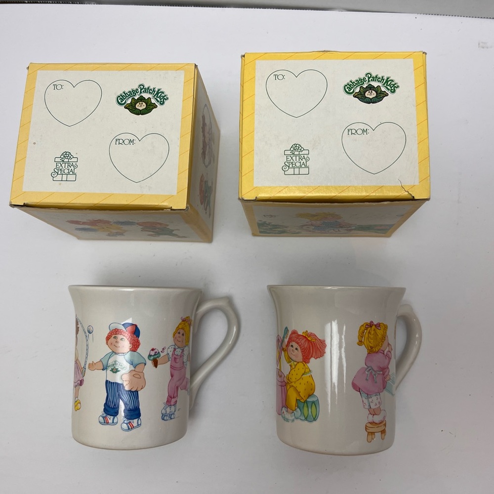 Cabbage Patch Kids Mugs 1984 Edition